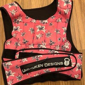 Born primitive Weight vest deep pink lily -20 lbs